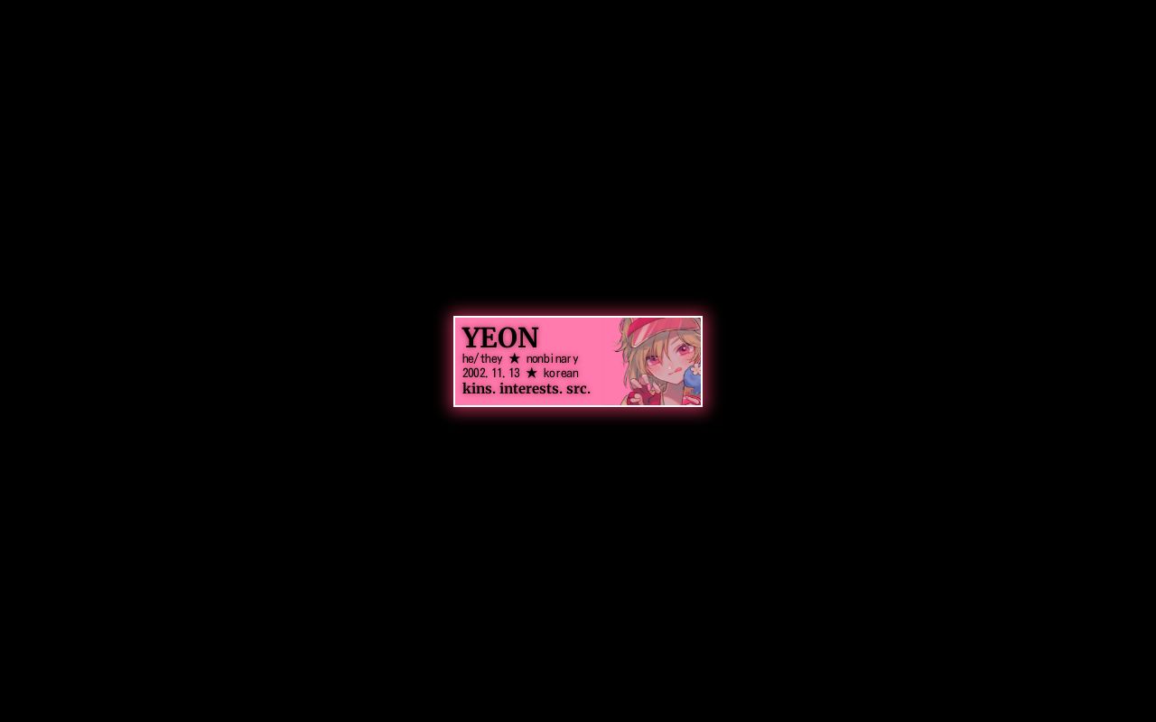 Carrd profile picture for @vows